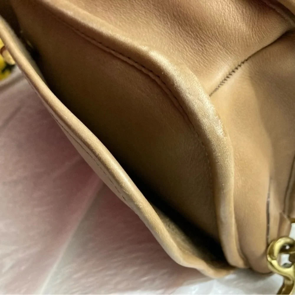 Coach vintage nyc New York City Bonnie cashin convertible clutch bag taupe - Picture 12 of 16